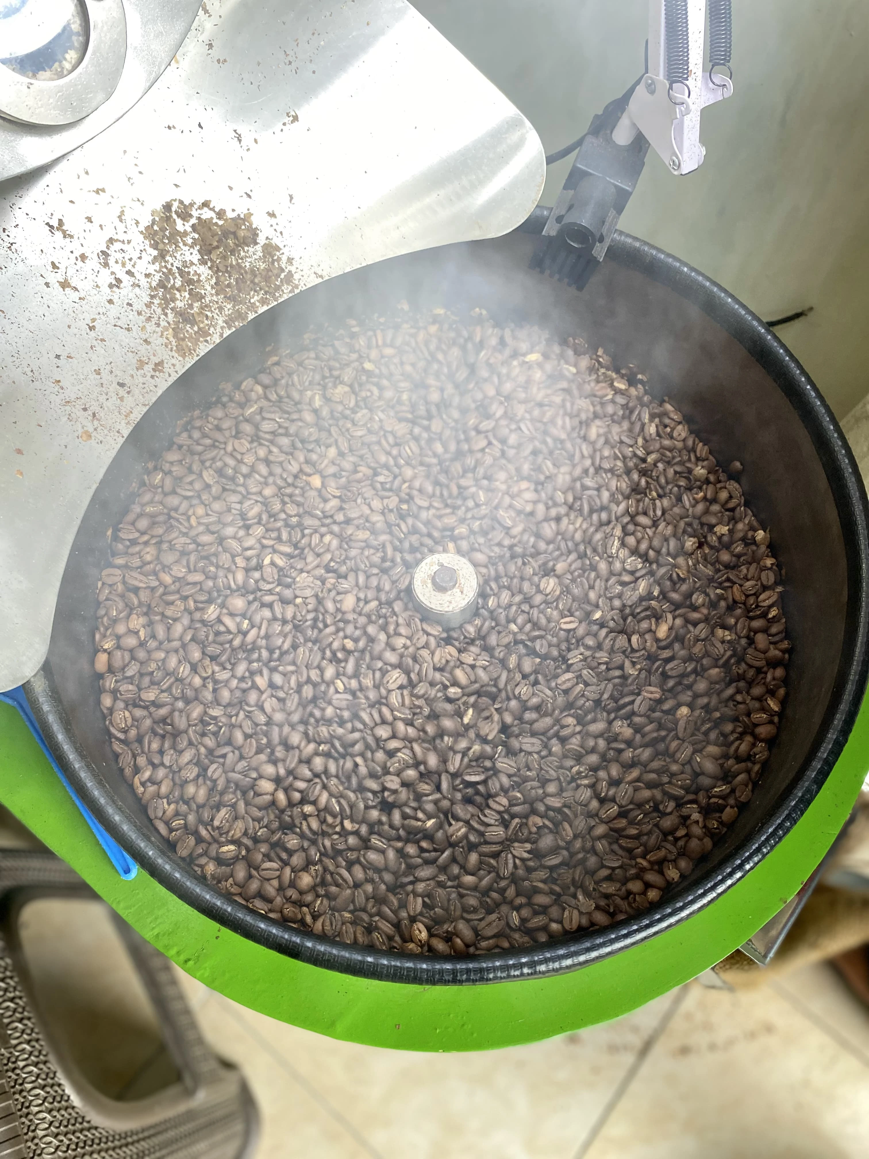 Mengenal Proses Roasting Kopi yang khas di Sekipan, Desa Kalisoro