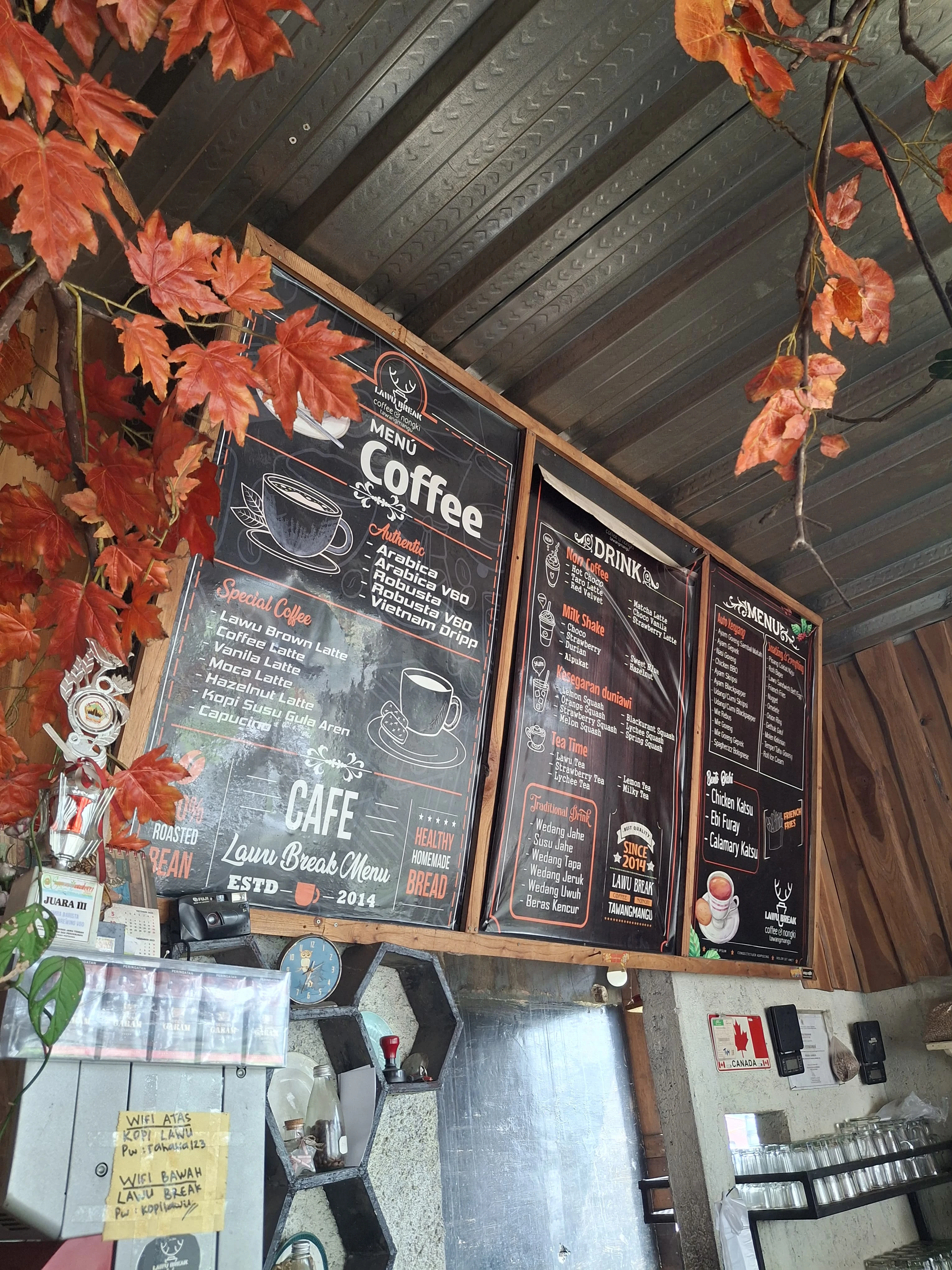 Rehat Sejenak, di Lawu Break Coffee